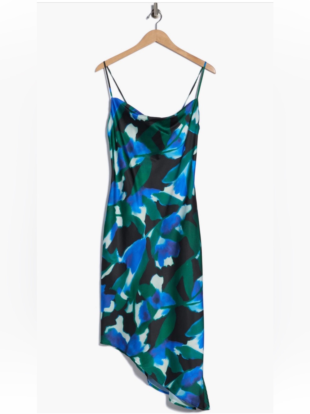 AREA STARS Alba Slip Dress In Blue - Picture 3 of 4